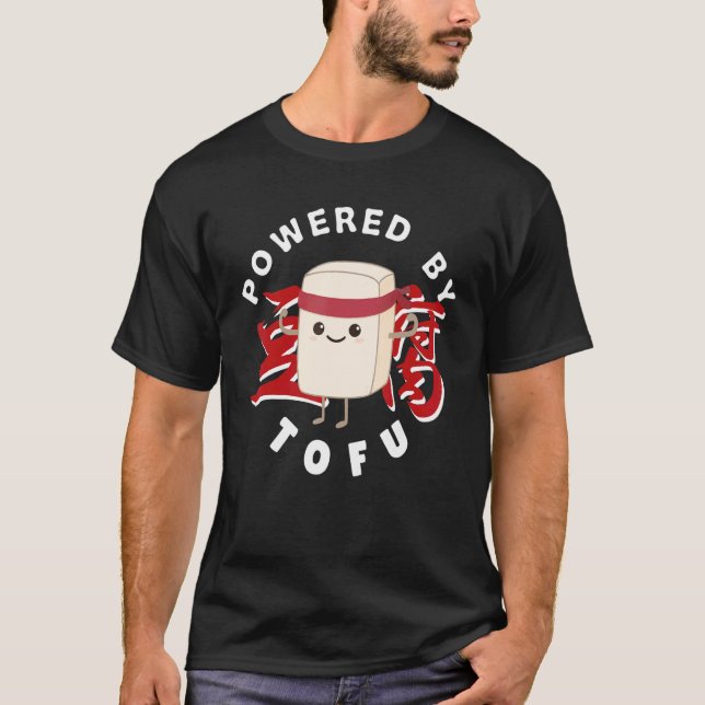 Powered By Tofu T-Shirt (Vorderseite)
