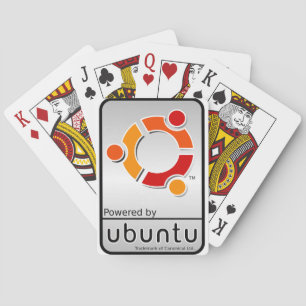 Powered By Ubuntu Cards Spielkarten