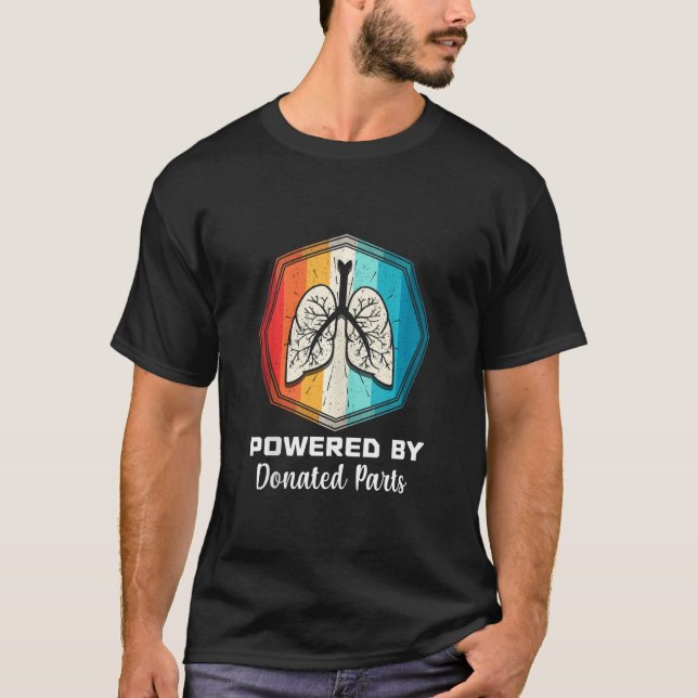Powered Lung Transplantation Fighter Recipient Don T-Shirt (Vorderseite)
