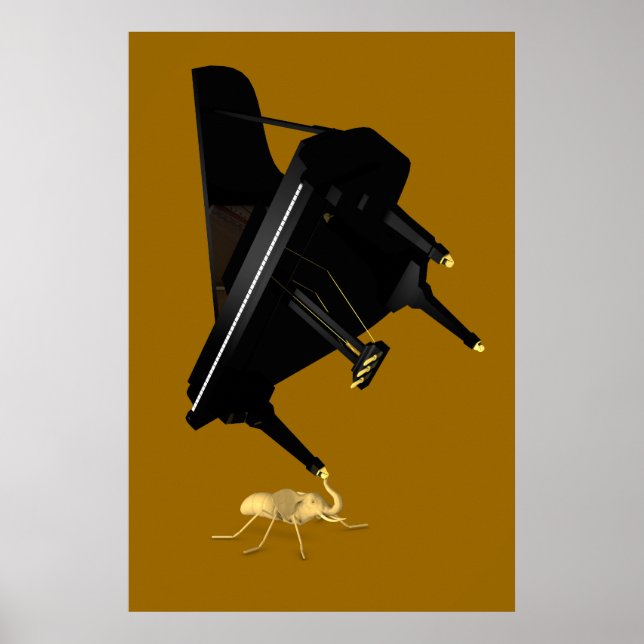 Powerful Eleph-Ant Poster (Vorne)