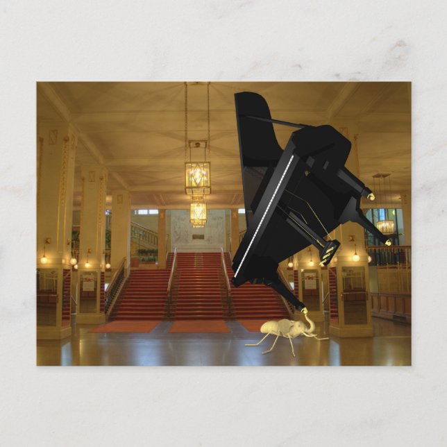 Powerful Eleph-Ant Postkarte (Vorderseite)