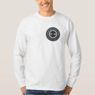 Powerhouse Gym Athletic Abzeichen - Werfen Sie ein T-Shirt