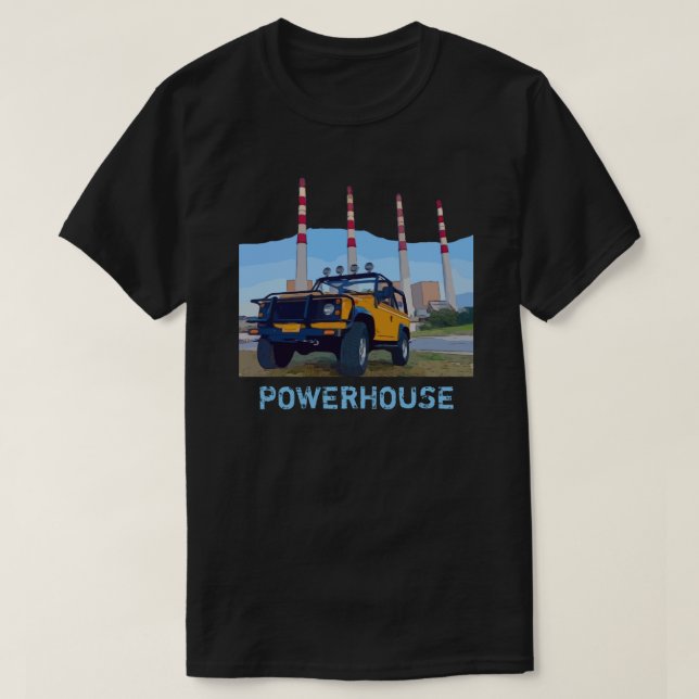 POWERHOUSE-T - Shirt (Design vorne)