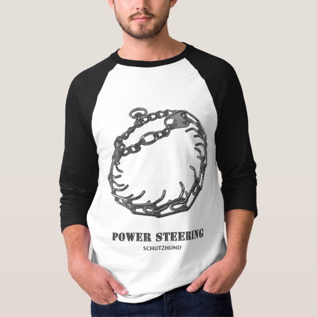 Powerlenktrainingskragen-T - Shirt (Vorderseite)