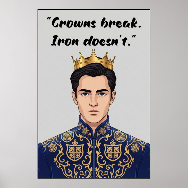 Powerless Book Quote Poster (Vorne)