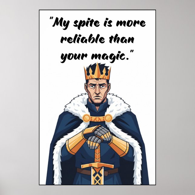 Powerless Book Quote Poster (Vorne)