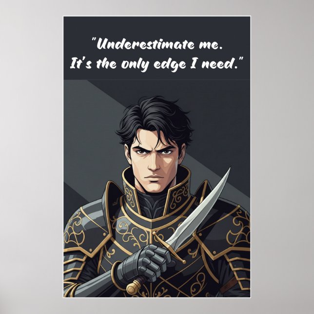 Powerless Book Quote Poster (Vorne)