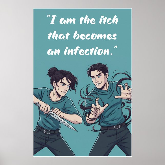 Powerless Quote Poster (Vorne)