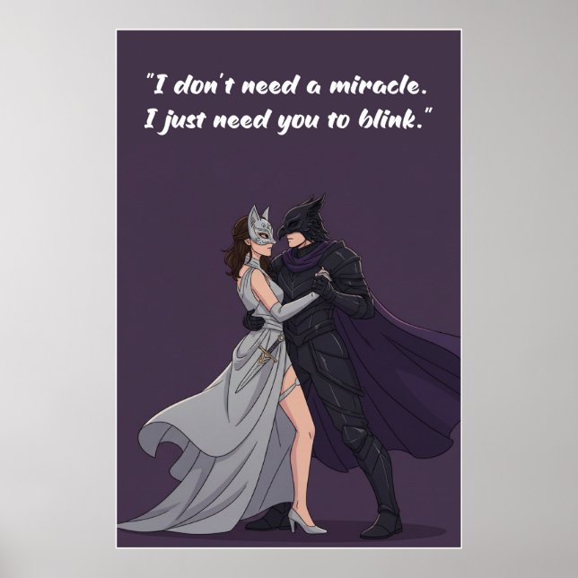 Powerless Quote Poster (Vorne)