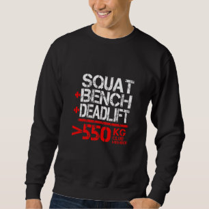 Powerlift 550 kg Club-Mitglied Sweatshirt