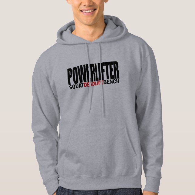 POWERLIFTER GANG HOODIE (Vorderseite)