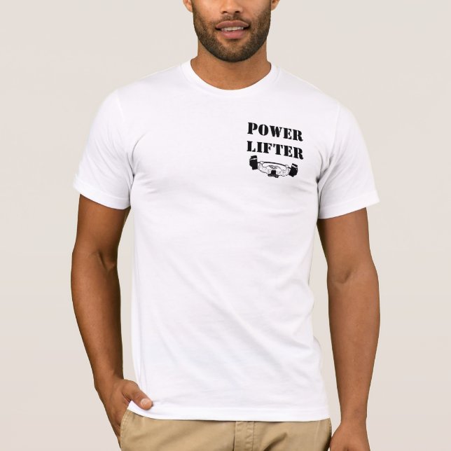POWERLIFTER T-Shirt (Vorderseite)
