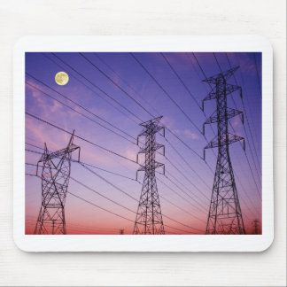 Powerlinie Dreiergruppe Mousepad