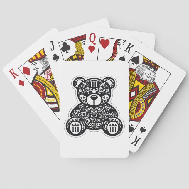 PowerOf3 Royal III Teddy Spielkarten (Rückseite)