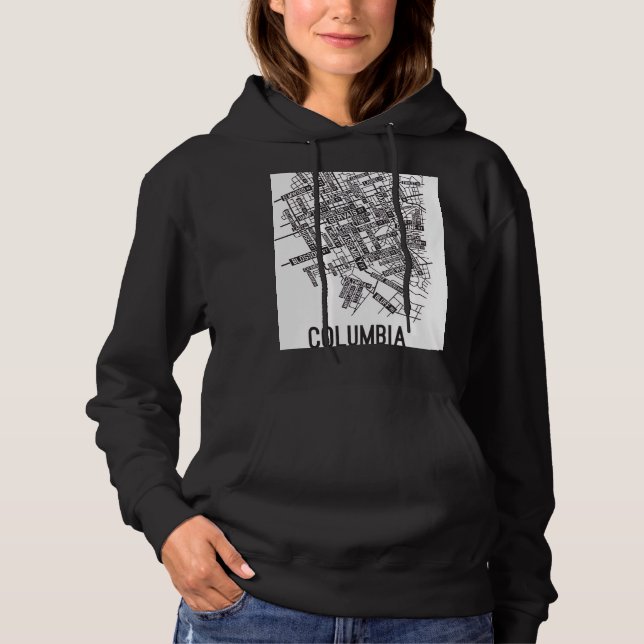 PowerOf3Brand Black & White Puzzle Hoodie (Vorderseite)