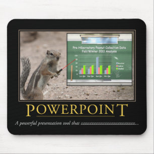 Powerpoint Demotivational Mousepad