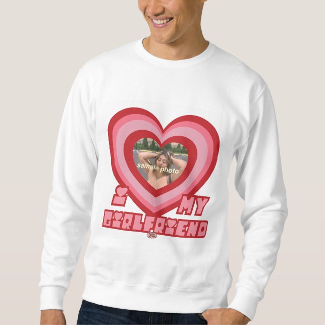 PowerPuff Dingus Herz - GIRLFRIEND Sweatshirt (Vorderseite)