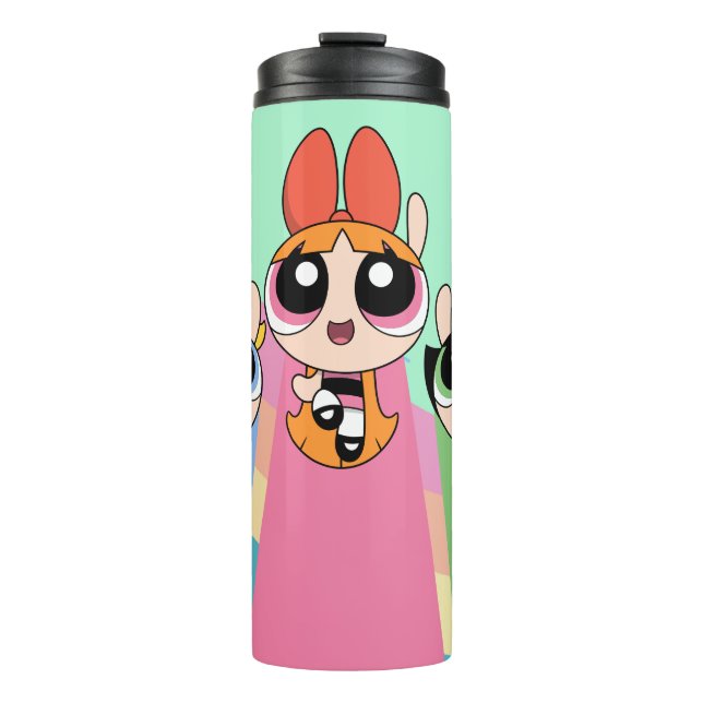 Powerpuff Girls Fly High Thermosbecher (Vorderseite)