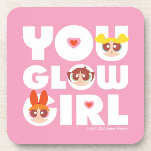 Powerpuff Girls: Glow Girl Getränkeuntersetzer