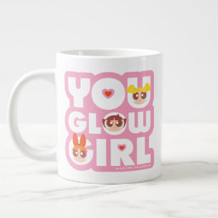 Powerpuff Girls: Glow Girl Jumbo-Tasse