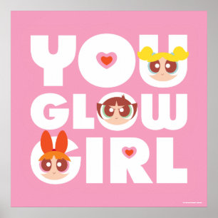 Powerpuff Girls: Ihr Glow Girl Poster