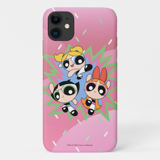 Powerpuff Girls PowerFactor Case-Mate iPhone Hülle (Rückseite)