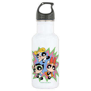 Powerpuff Girls Powfactor Edelstahlflasche