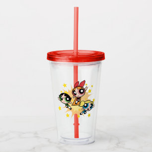 Powerpuff Girls Rett Acryltrinkbecher