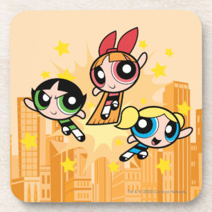 Powerpuff Girls Rett Getränkeuntersetzer