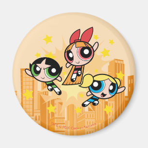 Powerpuff Girls Rett Magnet