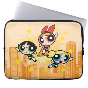 Powerpuff Girls Rettete den Tag Laptopschutzhülle