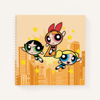 Powerpuff Girls Rettete den Tag Notizbuch