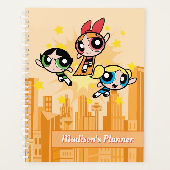 Powerpuff Girls Rettete den Tag Planer (Vorderseite)
