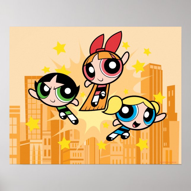 Powerpuff Girls Rettete den Tag Poster (Vorne)