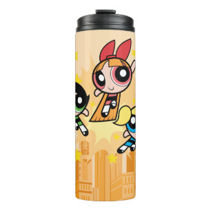 Powerpuff Girls Rettete den Tag Thermosbecher