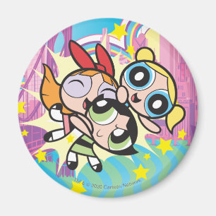 Powerpuff Girls Rule Magnet