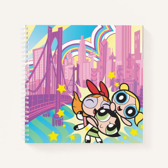 Powerpuff Girls Rule Notizbuch (Vorderseite)