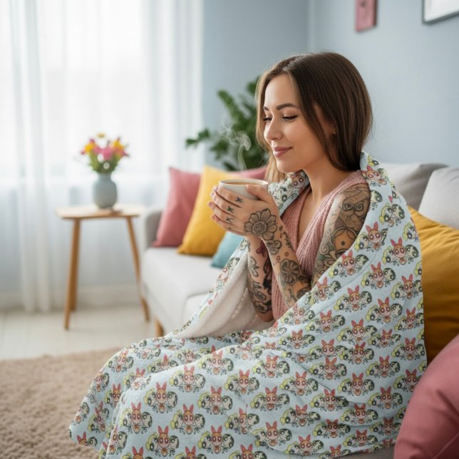 powerpuff girls Sherpa Blanket Sherpadecke (Von Creator hochgeladen)