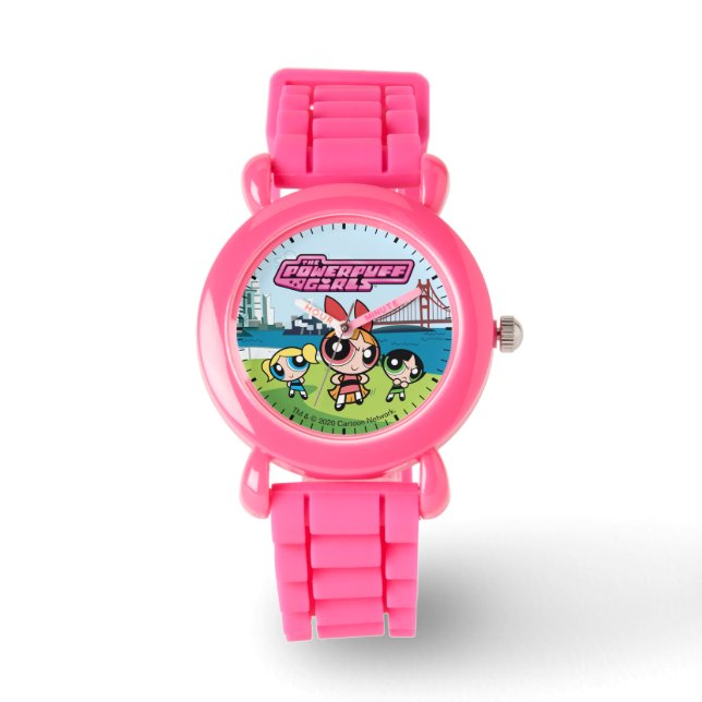 Powerpuff Girls Super Fierce Armbanduhr (Vorderseite)