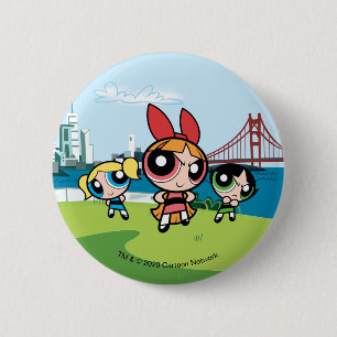 Powerpuff Girls Super Fierce Button