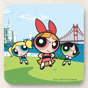 Powerpuff Girls Super Fierce Getränkeuntersetzer