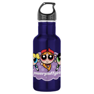 Powerpuff Girls Team Logo Edelstahlflasche