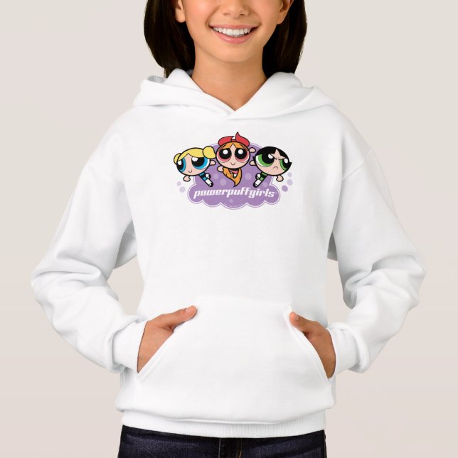 Powerpuff Girls Team Logo Hoodie (Vorderseite)