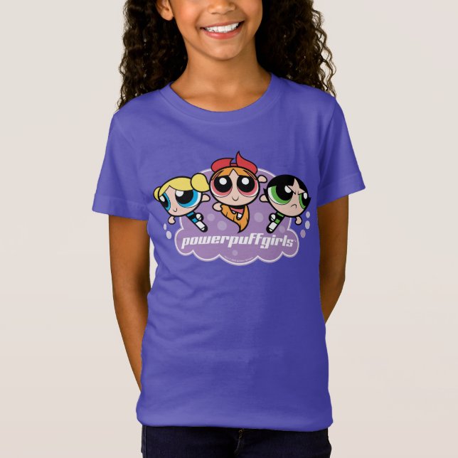 Powerpuff Girls Team Logo T-Shirt (Vorderseite)