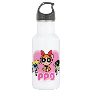Powerpuff Girls Team Phantastisch Edelstahlflasche