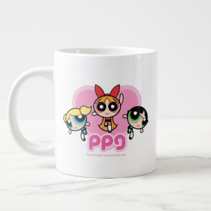 Powerpuff Girls Team Phantastisch Jumbo-Tasse