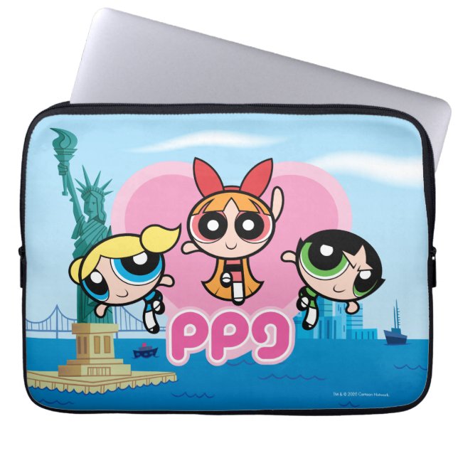 Powerpuff Girls Team Phantastisch Laptopschutzhülle (Vorderseite)