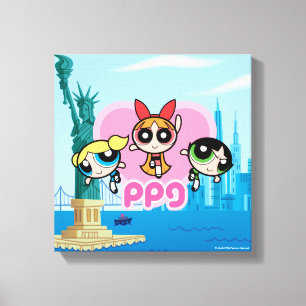 Powerpuff Girls Team Phantastisch Leinwanddruck