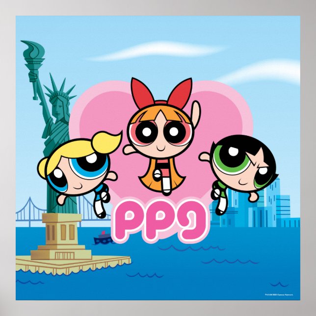 Powerpuff Girls Team Phantastisch Poster (Vorne)