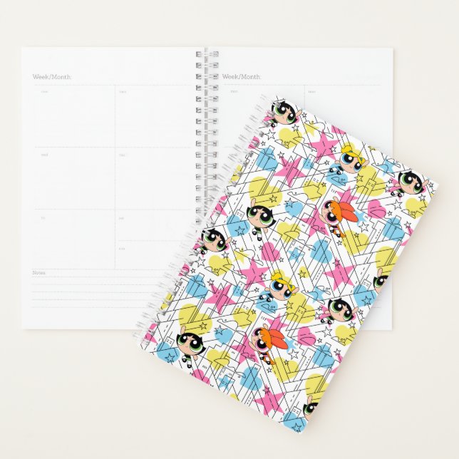 Powerpuff Girls Townsville Pattern Planer (Anzeige)